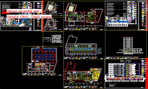 Yang N G Venli I Otel Dwg Projesi Autocad Projeler