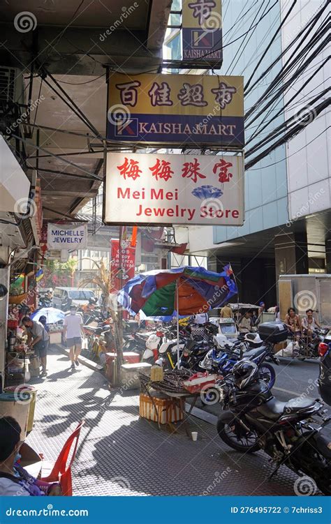 Manila Philippines Circa March 2023 Street Life In Manilas