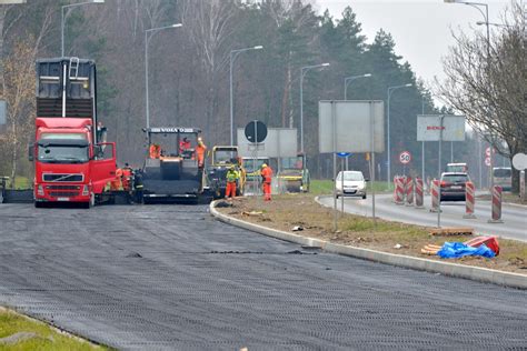 Remont Drogi Krajowej Numer Czyli Ulicy Popie Uszki W Kielcach