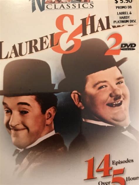 Laurel And Hardy 2 Disc Dvd Box Set Tv Classics 14 Episodes 5 Hours Ex Cond Ebay