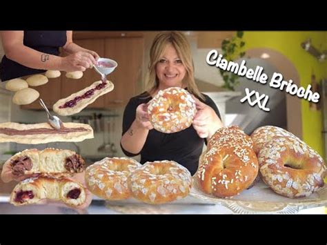 Ciambelle Brioche Xxl Con Marmellata E Nutella Sofficissime Youtube