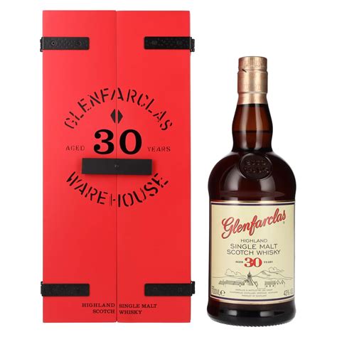 Glenfarclas 30 Years Old Highland Single Malt Scotch Whisky 43 Vol 0