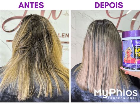 Redutor De Volume Capilar Kg Mytox Blond Myphios Myphios Marca