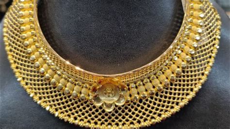 Latest Gold Choker Designs Collection For Bridal 2024dimple And Beautiful Gold Necklace Designs