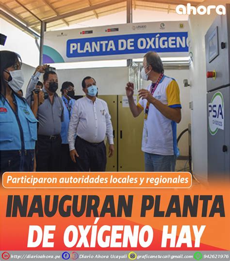 Inauguran Planta De Ox Geno Hay Diario Ahora