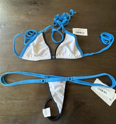 WICKED WEASEL MICROMINIMUS Rare Birthday 2017 Thong Bikini Bottoms 449