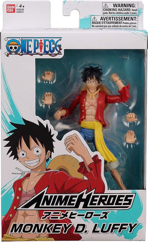 Bandai Anime Heroes One Piece Action Figure 17 Cm Rufy 36931 Colore