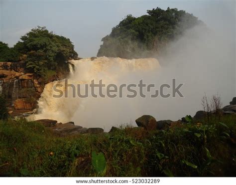 Zongo Waterfalls Congo River Near Kinshasa Stock Photo 523032289 ...