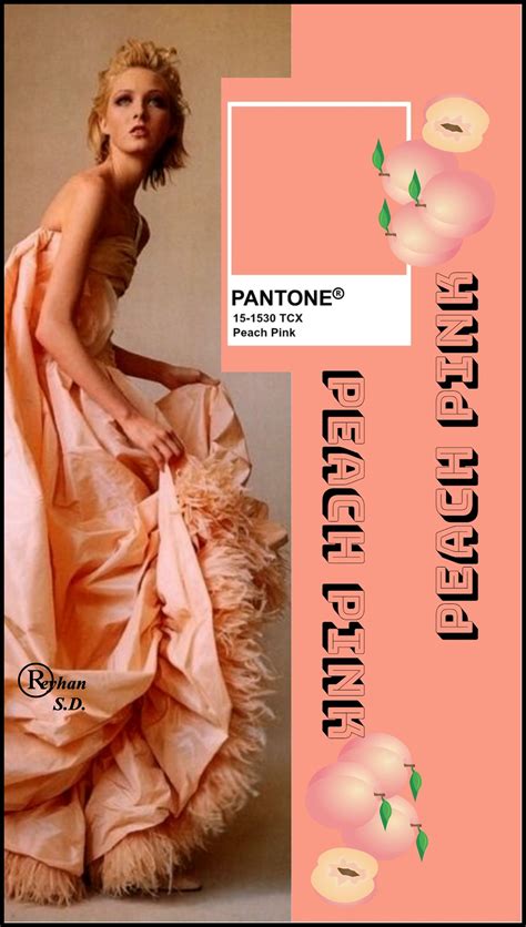 Peach Pink Pantone Autumn Winter Color By Reyhan S D