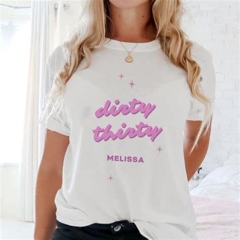 Personalisierbares Retro Text T Shirt