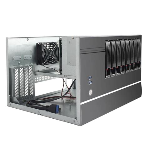 Bay Hot Swap Nas Server Case For Network Storage Micro Atx Nas Server