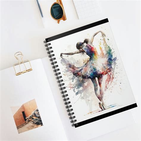 Spiral Notebook Art, Watercolor Art, Notebook Art, Digit Art Print ...