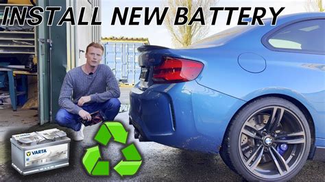 BMW M2 How To Replace And Register Your BMW Battery YouTube