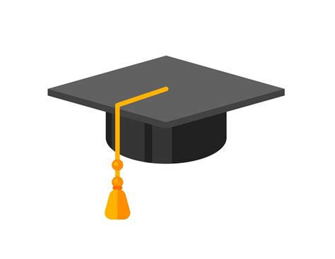 Graduation Cap With Yellow Tassel Clipart World