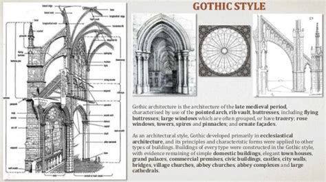 Rib Vaults Pointed Arches And Decorative Elements Ribbed Vault