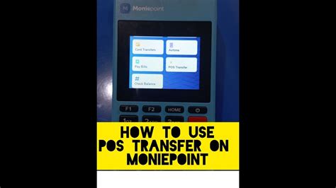 How To Use Pos Transfer Feature On Moniepoint YouTube