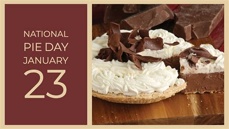 Celebrate National Pie Day January 23 Tippin S Pies