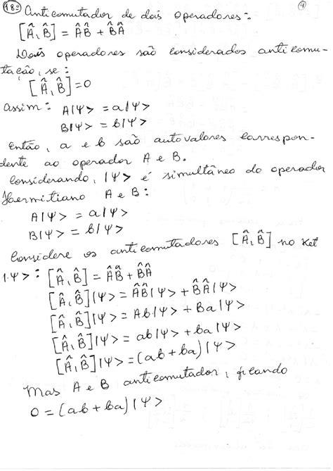 Mecânica Quântica Atividades Exercícios Mecânica Quântica Docsity