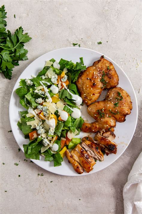 Air Fryer Teriyaki Chicken Thighs | Paleo - Lara Clevenger