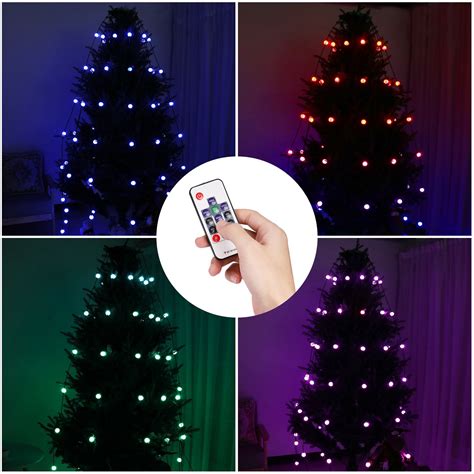 color changing christmas lights with remote - Ernestina Blunt