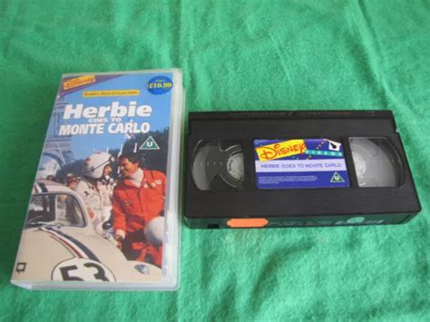 Herbie Goes To Monte Carlo Vhs Picclick Uk