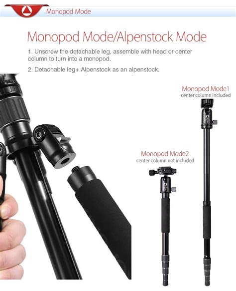 Kingjoy G G Camera Tripod Monopod Kit Foto General