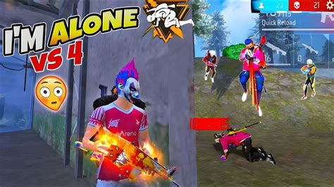 NEW YEAR 2024 Special 3v4 Intense GameplayGarena Free Fire 2024 P93