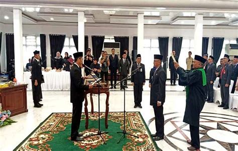 Pj Bupati Lantik Pj Sekda Barito Utara Jufriansyah