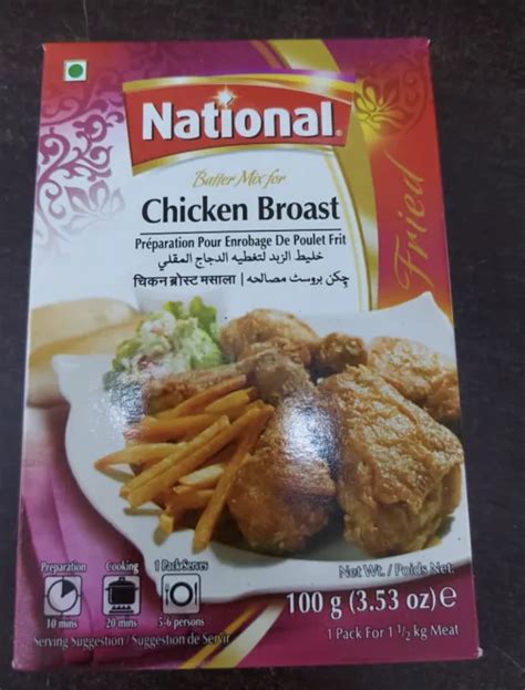 Chicken Broast National Broast Masala Mix Gm Lazada