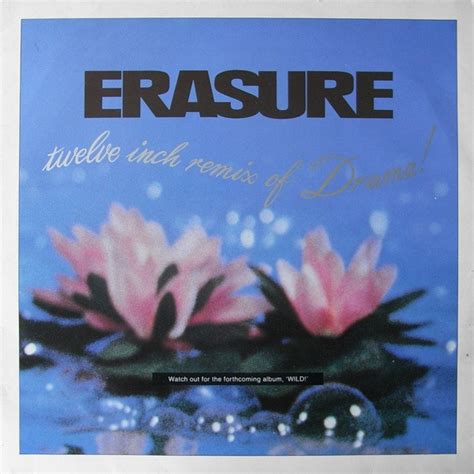 Erasure Drama Remix Vinyl 12 45 Rpm Single 1989 R107827