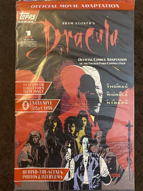 Bram Stoker S Dracula Oct Topps In Polybag W Cards Never