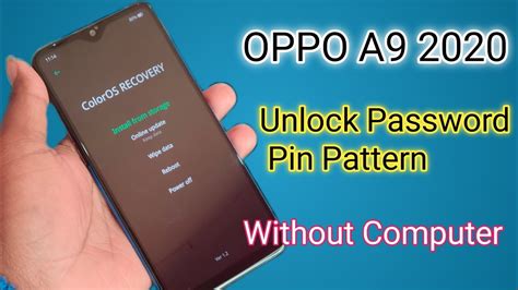 Hard Reset Oppo A9 2020 CPH1937 Without Pc Remove Password Pin