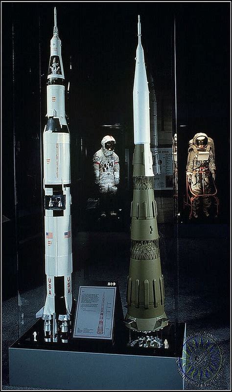 A Digital Blast Furnace — n-a-sa: Saturn V scale model compared with a...