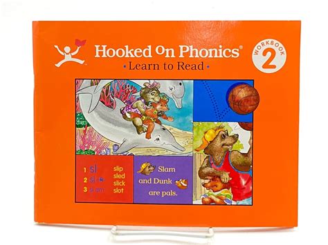 Hooked On Phonics Learn To Read Level 2 Replacement Orange Workbook Ebay