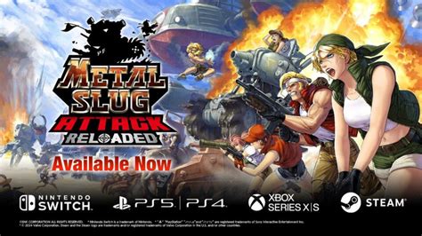 Metal Slug Attack Reloaded Chega Aos Consoles E Pc Drops De Jogos