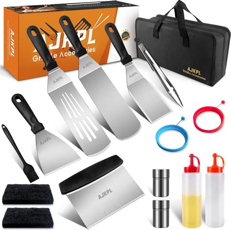 Amazon.com : Griddle Accessories Kit, Flat Top Grill Accessories with ...