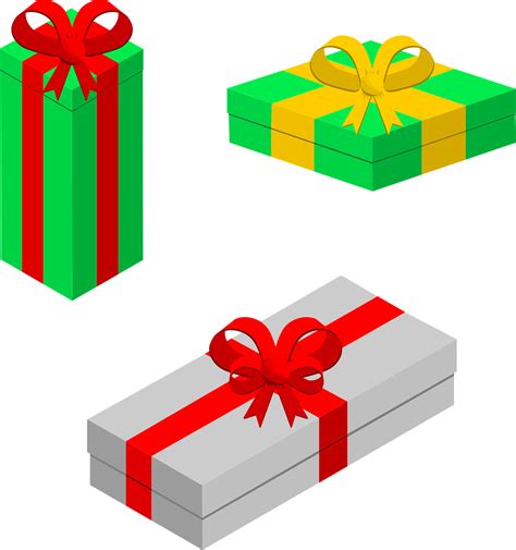 Christmas Gift Box Clipart