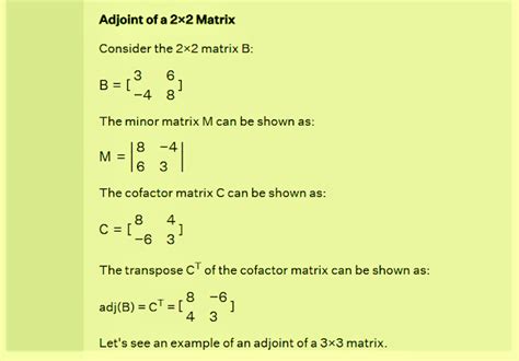 Adjoint Of a Matrix |inverse of a matrix| adjoint of a matrix 3x3 ...