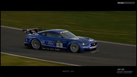 Gran Turismo Sport Ford Mustang Gr 3 Brands Hatch GP Replay