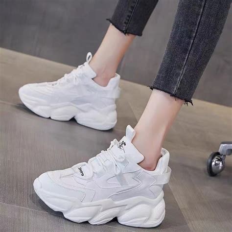 YM Korean Chunky High Cut Rubber Shoes Light Soft Rubber Add1size SH