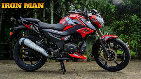 Tvs Raider 125 Iron Man Edition ⚡ Indianbike Youtube