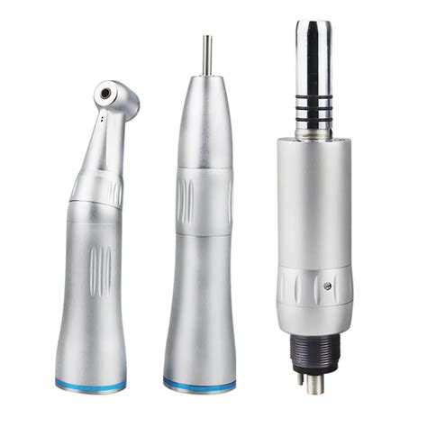 Dental Low Speed Handpiece Internal Spray Air Turbine Straight And