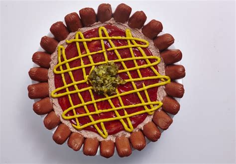 Cold Hot Dog Pie Recipe | Recipe | Hot dog pie recipe, Hot dog toppings ...