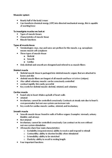 Sample Practice Exam June Questions Muscular System Nearly Half Of