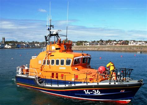 Donaghadee Rnli Lifeboat Rnli Station In North Down Northern Ireland