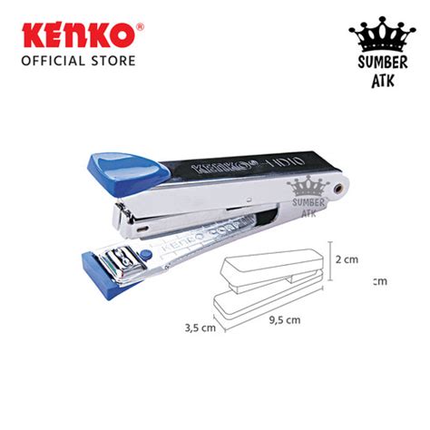 Jual Stapler Hekter Kenko Hd New Color Pcs Isi Staples