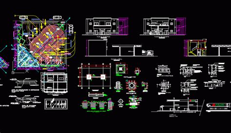 Gas Station Gasoline Service Dwg Full Project For Autocad • Designs Cad