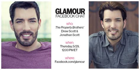 The Property Brothers: Live Chat with Drew and Jonathan Scott | Glamour