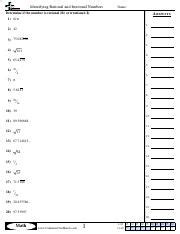 All Pdf Identifying Rational And Irrational Numbers Name