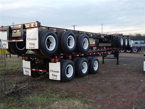 40 Foot Tri Axle Container Chassis